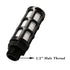 Quickun Plastic Exhaust Air Silencer, 1/2" Air Line Pneumatic Muffler (Pack of 3)