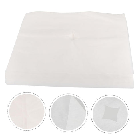 500Sheets FOMIYES Disposable Cradle Covers Breathable Non Stick Face Rest Covers for Massage Tables for Salons and Spas
