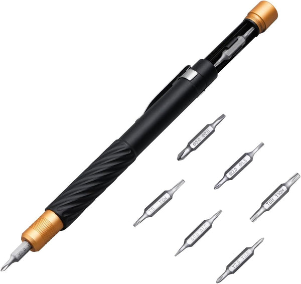 HengTianMei Precision Screwdriver Set, 12 in 1 Small Magnetic Screwdriver Kit for Xbox, Computer, Phone, Laptop