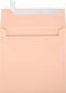 LUXPaper Square Invitation Envelopes, Peel & Press, Blush Pink, 6 1/4" x 6 1/4", 50 Qty, 60lb. Text