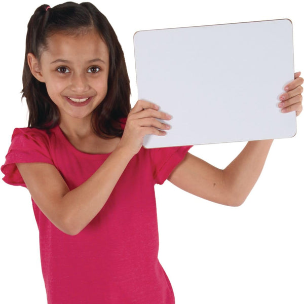 Really Good Stuff Dry Erase Personal Lapboard, 9" x 12" for Classroom and Home Use