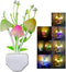 AUSAYE Sensor Led Night Light, Color Changing Plug-in LED Mushroom Light Dream