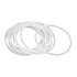 X AUTOHAUX Silicone O-Rings, Pack of 10, 70mm OD 63.8mm ID 3.1mm Width VMQ Seal Gasket for Pipe Repair