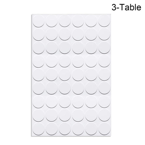 uxcell Screw Hole Covers Stickers - 162pcs Textured Plastic Self Adhesive Stickers for Wood Furniture