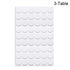 uxcell Screw Hole Covers Stickers - 162pcs Textured Plastic Self Adhesive Stickers for Wood Furniture