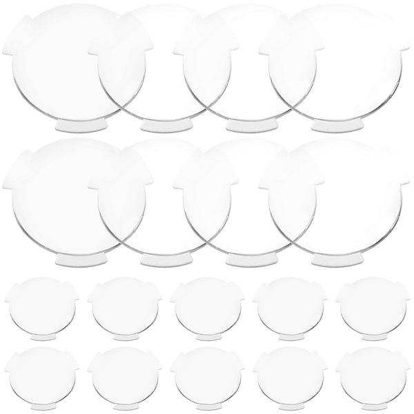 Biconvex VR Lenses, 20 Pack 25mm x 45mm Focal Length Double Convex