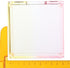 Pink Acrylic Sticky Note Holder, Memo Pad Case, Desk Stand Holders Gift, Business Supplies for Home and Office
