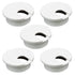 SOVNSG 5 Pcs Desk Grommet, 1-3/8" Plastic Cable Hole Cover, Wire Cord Organizer,