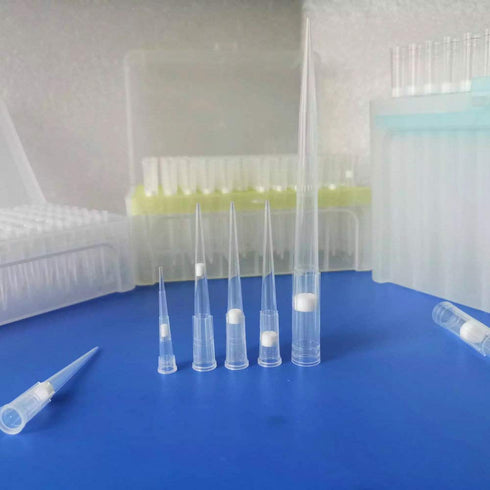 10µL Universal Filter Pipette Tips, Racked, RNase/DNase Free, 960 Tips/Rack, Pack of 10 Racks