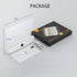 Dimmable 3 AVEKI Book Light, LED Reading Light Color Flat Book Lamp for Reading, Rechargeable Full Page Lights