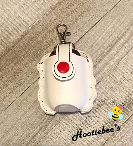 Santa Hand Sanitizer Holder Key Fob - Fun and Functional