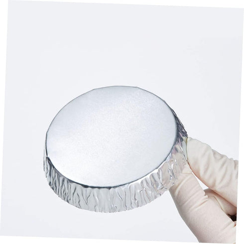 Set of 50pcs Aluminium Weigh Boats, Disposable Balance Scales for Laboratory Supplies, Sample Plate