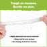Crocodile Cloth Grill Cleaning Wipes, 80 Biodegradable (15" x 10"), Safe on Skin & Multiple Surfaces