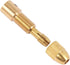 Mesee 3 Sets 0.5-3mm Brass Drill Chuck, Small Electric Drill Bit Collet Set with Allen Wrench