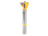 YONICO 43022C 22mm Diameter Carbide Forstner Drill Bit, 10mm Shank