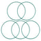 uxcell Fluorine Rubber O-Rings, Green, Pack of 5, 97mm OD, 92.2mm ID, 2.4mm Width FKM Seal Gasket for Plumbing