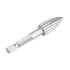 Rotary Burr Set 5pcs High Speed Steel 1/4inch Hex Shank Tools for Carving, Shaping, and Edge Removal
