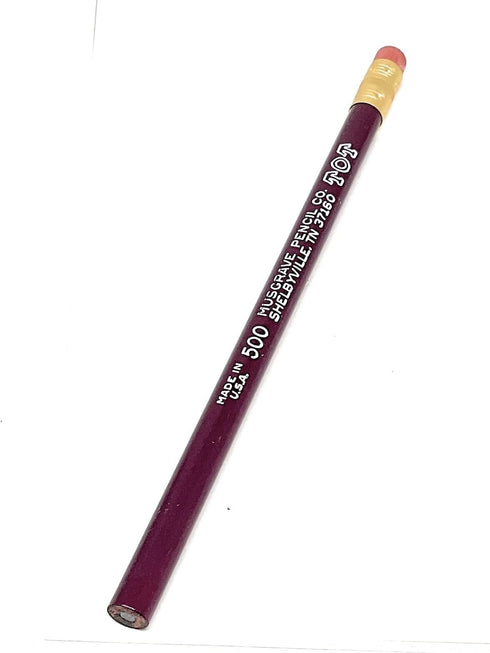 Jumbo TOT Pencil, Round, 10mm, Metallic Blue and Red, Med Soft Core, Package of 12