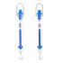 Dynamometer Spring Scale Transparent Spring Balance Hanging Tube Spring Scale 2.5N/10N for Physical Experiment