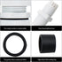 3/4"NPT Waterproof Cable Glands, Nylon PA66 Plastic, Adjustable Locknut for 13-18mm Cable Diameter (12pcs)