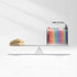 Uquelic Stand Receipt Organizer Folder - 13 Pockets Expanding Coupons Storage/Rainbow Large Capacity Bill Organizer for