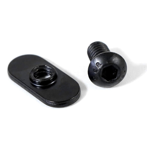 Zadery 1/4"-20 1/4"-20 1/2" 10 1.0'' 20Packs, Centered Slide in Economy T-Nut for T Slot Track with x Bolt, Applicable