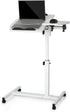 MoNiBloom Mobile Laptop Desk 75 Tiltable Height Adjustable Rolling Laptop Sofa Bed