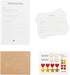 Sugar Paper Camp Notes Set, 12 Prompted Notes with Envelopes, 6.25" x 2" x 5" Storage Box with Dividers for Camp Letters