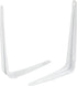 24 Pack 6 8 Inch 144 72 ZOENHOU x White Shelf Brackets, Heavy Duty L Bracket Support with Screws and Expansion Tubes
