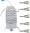 Complete Kit Urinary 5 Days 5 Condom Catheters External Self-Sea + Leg