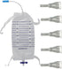 Complete Kit Urinary 5 Days 5 Condom Catheters External Self-Sea + Leg