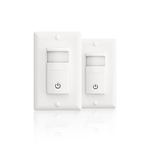 ECOELER Motion Detector Light Switch, PIR Infrared Sensor Switch with Sensitivity & Delay