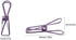 Pack of 25 Purple Small Metal Wire Clips - Multi-Purpose Utility Clips by zoohot