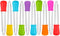10 Pcs Liquid Droppers, Silicone and Plastic Pipettes with Bulb Tip for Candy Oil Kitchen Gummy Making, 5-ML