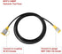 Hydraulic Pressure Test Hose 64Mpa, 2m/6FT Test Line for Excavator Construction Machinery
