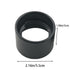 WELWIK 2PCS E26 E27 1-1/2 Inch 50mm/1.97inch Lamp Holder Shroud Ring Medium Base Metal Socket Lock Ceramic/Ceramic
