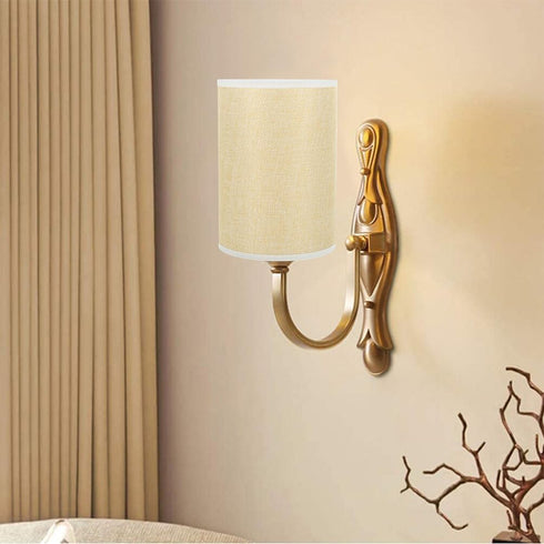 2pcs Luxshiny Linen Lampshade Replacement for Table Floor Lamps Elegant Cover for Home Hotel -Protective Natural Design
