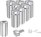 Osring 3/4 x 2 Inch Sign Standoff Screw Hardware, Stainless Steel Standoffs for Wall Mounting Acrylic Board