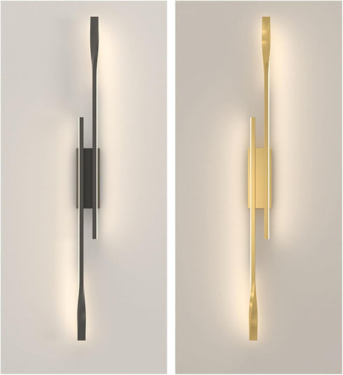 SAXAYWWD 3000K Wall Sconces LED Bedside Lamp Living Room Bedroom Staircase Aisle Decorative Strip Wall