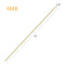 Brass Solid Round Rod Lathe Bar Stock, 1/8 Inch Diameter, 14 Inches Length (2 PCS)