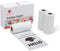 Memoqueen White Self-Adhesive Thermal Labels for Phomemo M02/M02S/M04S/M04AS Pocket Bluetooth Printer, 50mm x 3.5m, 3