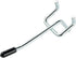 50-pack Pegboard Hooks, 2 Inch L Shape Galvanized Metal, Rubber Tipped, Suitable for 1/4 and 1/8 Pegboard, Silver