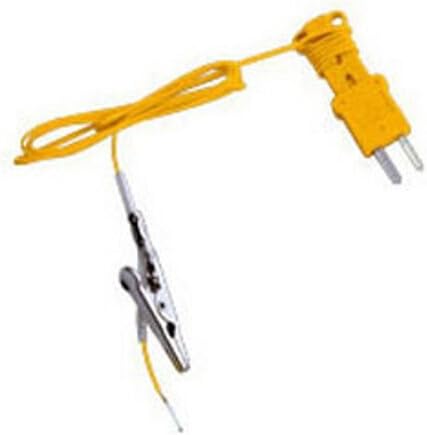 Fieldpiece ATA1 K-Type Thermocouple with Alligator Clip