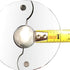 Floor and Ceiling Plate Cover Split Flange Replacement Kit, Fits 1/2 Inch IPS Galvanized Pipe