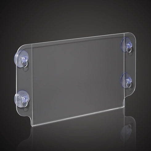 8.5 5.5, 4 6 Pack CiaoHER Acrylic Sign Holder x Clear Acrylic Frames Glass Window Wall Mount Advertising Signage Sign