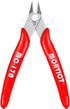 MONVICT 5 Inch Micro Wire Cutters, Precision Small Side Cutting Pliers Tools for Crafts, Wires, 3D Printer & Electrical