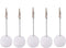 Golf Ball Shaped Table Number Holder, Name Place Card Holder, Memo Clip Holder Stand for Notes and Menus