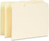 Business Source 65775 Interior File Folders, 1/3 Cut Assorted, Letter, 100/BX
