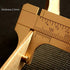 Mini Brass Sliding Caliper - 80mm Double Scale for Measuring Gemstones and Jewelry Components Bead