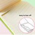 Ytzada Pocket Notebook, 4 Pack, Small Softcover Mini Journal, 2.9" x 4.3", 96 Sheets - 192 Lined Pages